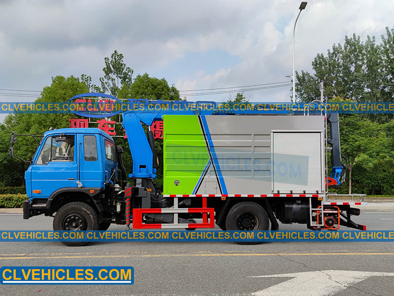 Camion taille-bordures