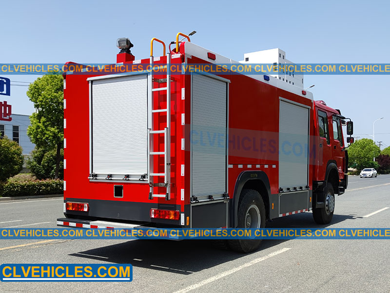 camion de pompiers 4x4