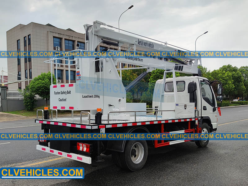 Camion de travail aérien de 13 m