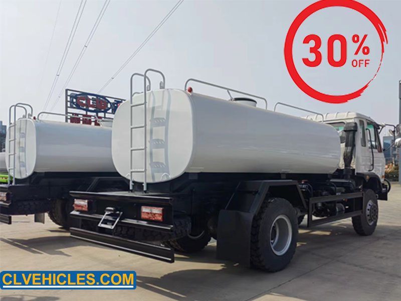 4X4 water tank truck