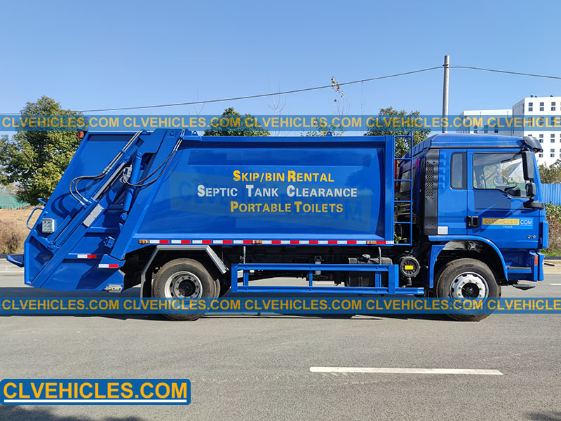 SHACMAN L3000 garbage truck