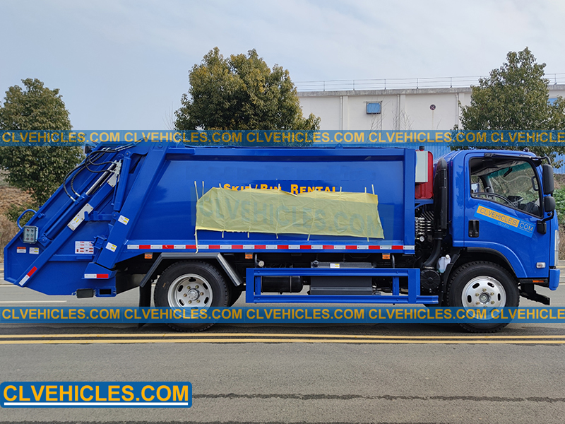 ISUZU RHD compactor truck