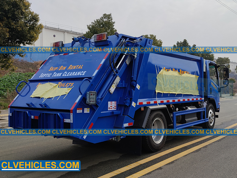 ISUZU RHD garbage compactor