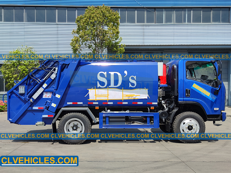 Shacman compressed garbage truck