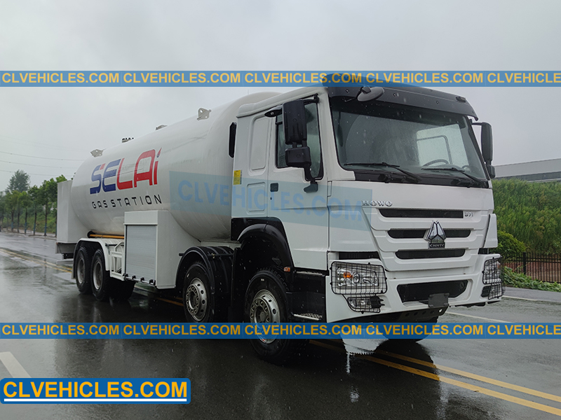 LPG tank truck