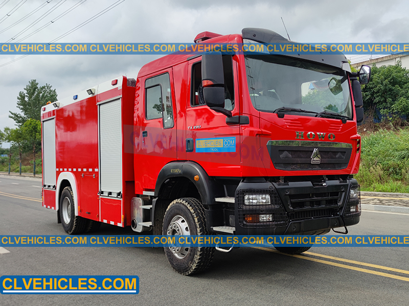 HOWO TX fire truck