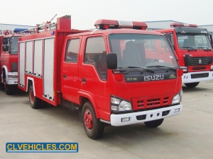 camion de lutte contre l'incendie isuzu