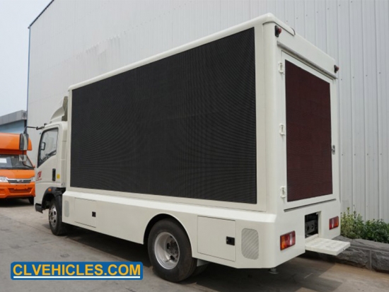 camion de publicité numérique howo avec écran de visualisation à led  fournisseurs,fabricants,usines de Chine