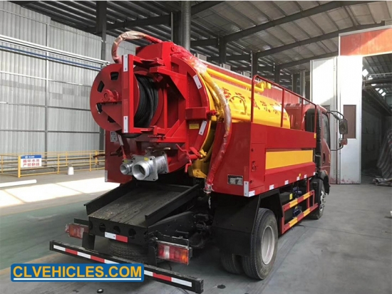 Combined Jet Sewer Truck