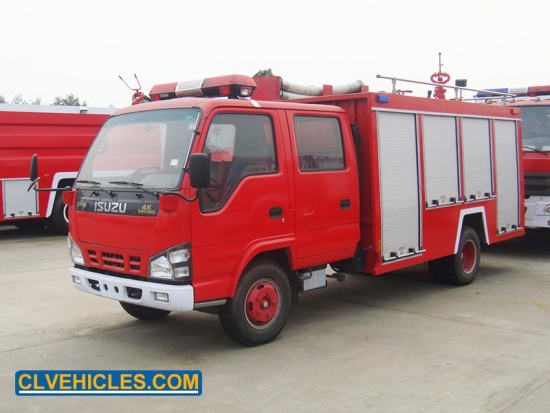 camion de lutte contre l'incendie isuzu
