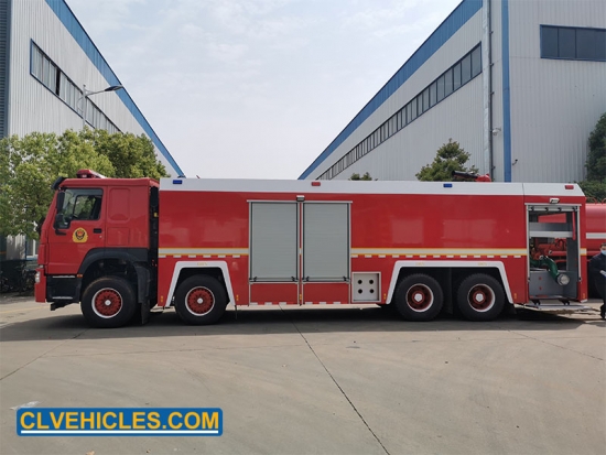 fire fighting vehicle