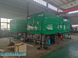 Superstructure pour camion balayeuse