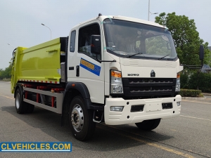 camion à ordures compacteur
