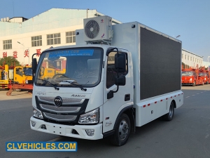 Camion à écran LED mobile