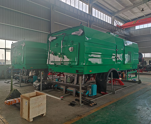 Deux unités de superstructure de camion balayeuse sont expédiées au Koweït