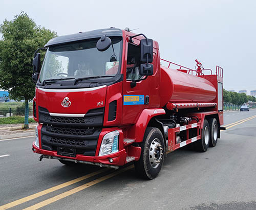 Une unité de camion-citerne d'eau de 13 m³ pour lutte contre l'incendie expédié en Thaïlande