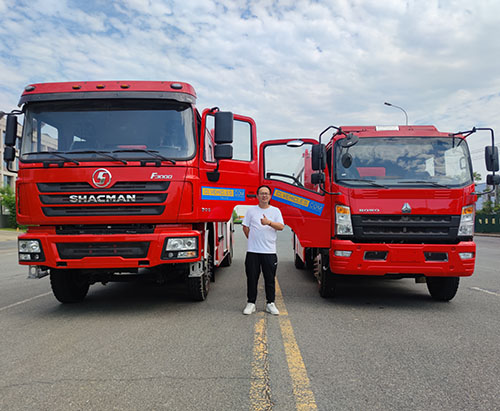 Deux camions de lutte contre les incendies expédiés au Nigéria