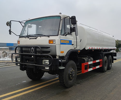 One Unit of DONGFENG 6X6 AWD 20,000 Liter Water Tanker Truck Ship to Senegal