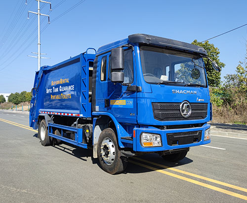 Un camion compacteur de déchets SHACMAN L3000 de 14 m³ expédié à Grenade